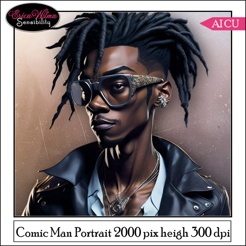 (image for) EW AI Comic Man 01 2023